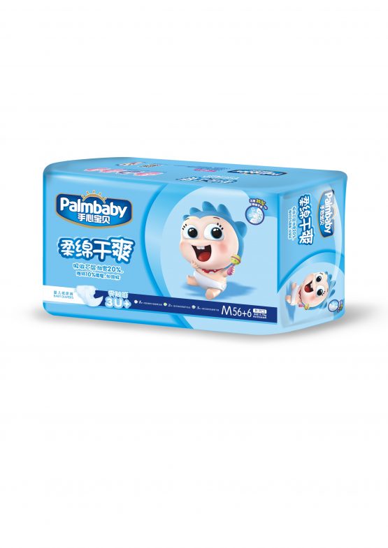 Palmbaby Classic Autiņbiksītes  M 6-11kg 62 gab.