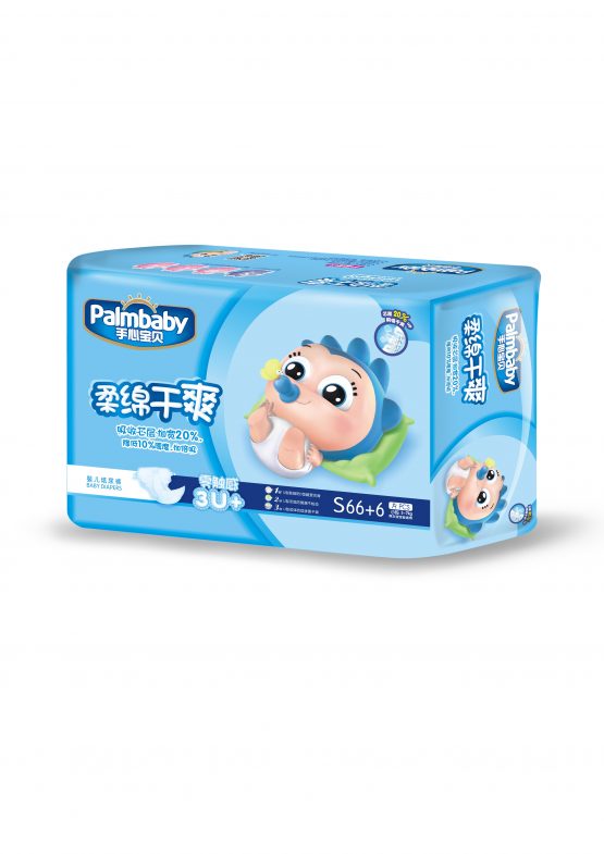 Palmbaby Classic Autiņbiksītes S 3-7kg 72 gab.