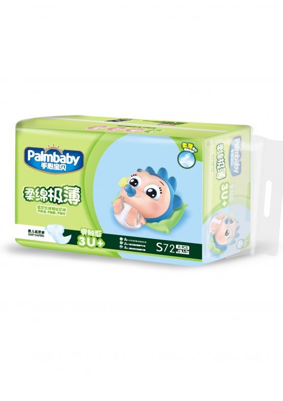 Palmbaby Premium Autiņbiksītes S 3-7kg 72 gab.